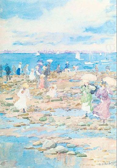 Maurice Prendergast Summer Visitors china oil painting image